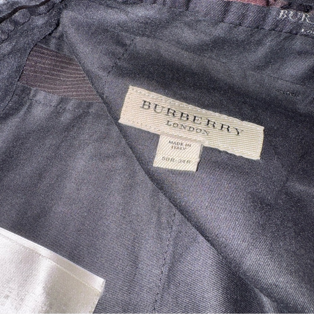 Burberry Men's Black Dress Pants - Picture 5 of 7